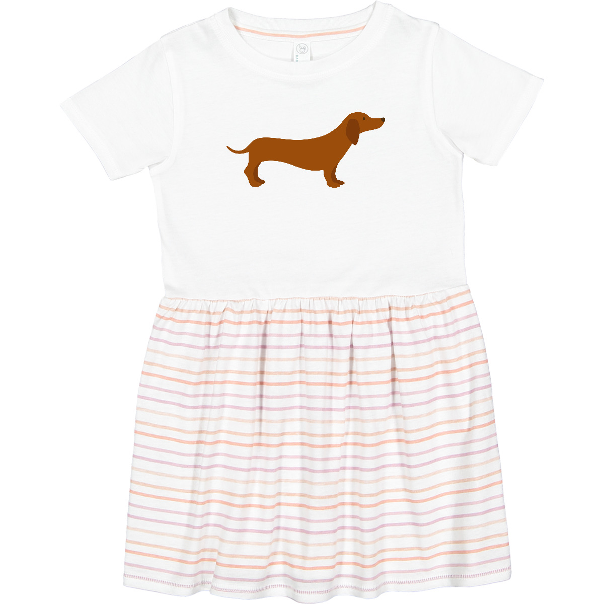 Inktastic Dachshund Toddler Dress Dog Puppy Canine Pet Girls - Picture 7 of 7