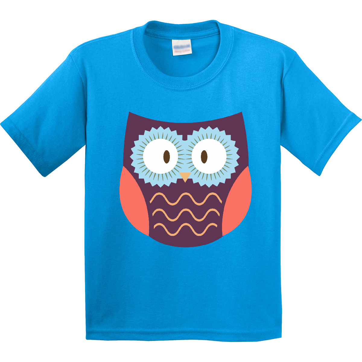 Inktastic Owl Youth T-Shirt Bird Animal Fly Hoot Who Tee Kids Children Child - Picture 4 of 5