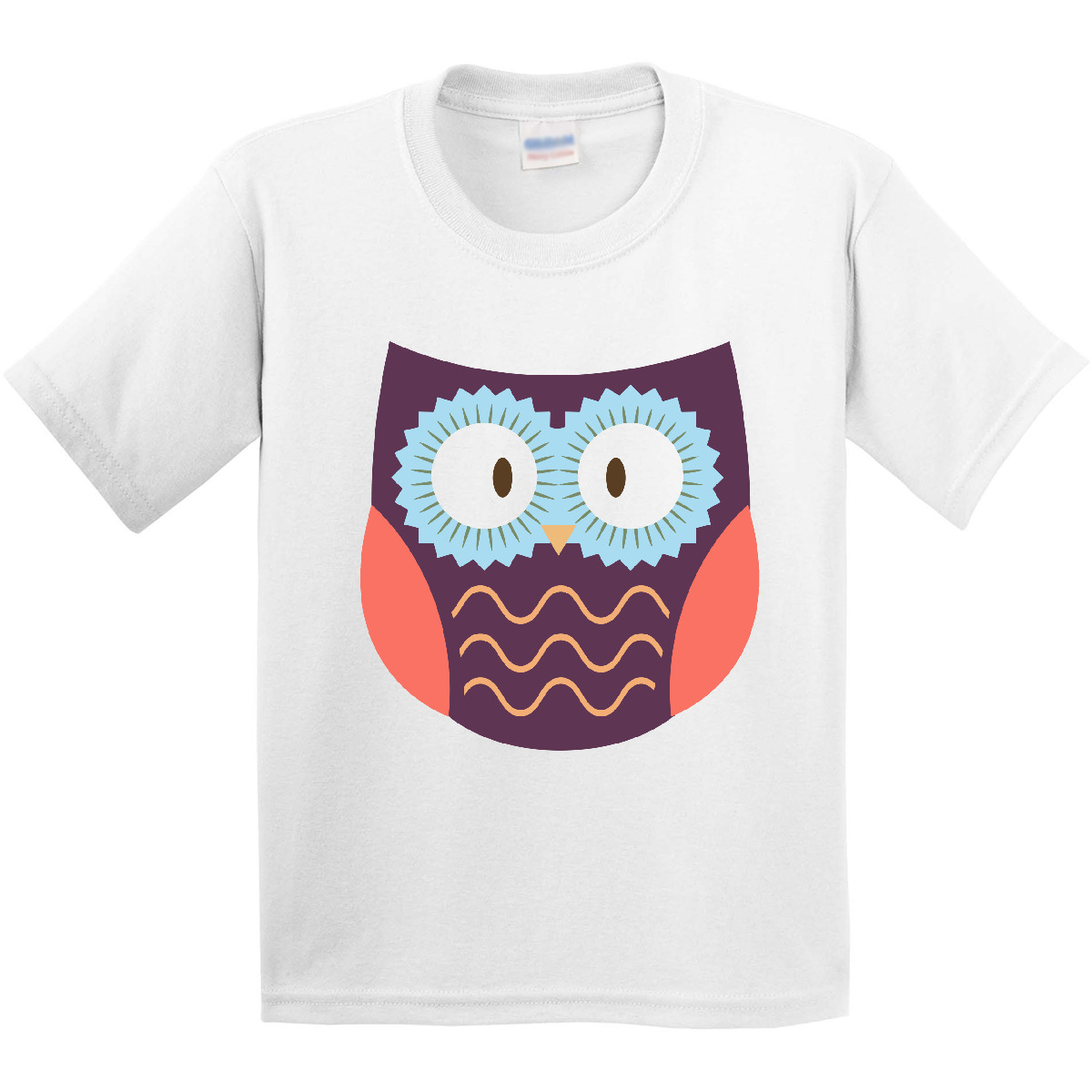 Inktastic Owl Youth T-Shirt Bird Animal Fly Hoot Who Tee Kids Children Child - Picture 5 of 5
