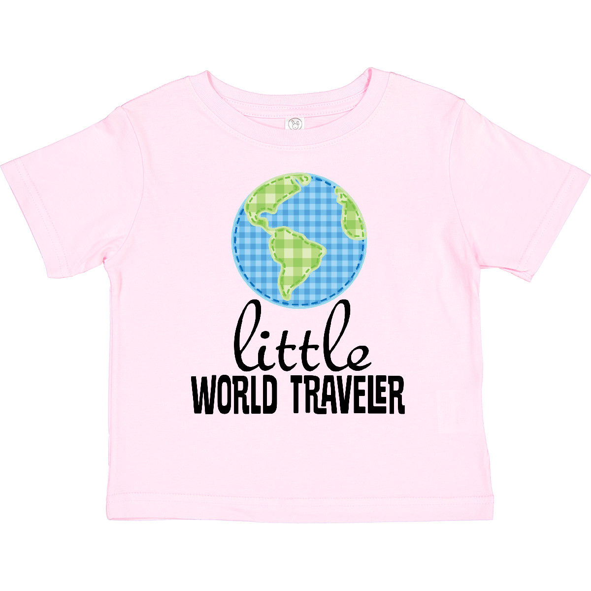 Inktastic Little World Traveler Toddler T-Shirt Travel Traveling Trip Summer Kid - Picture 9 of 13