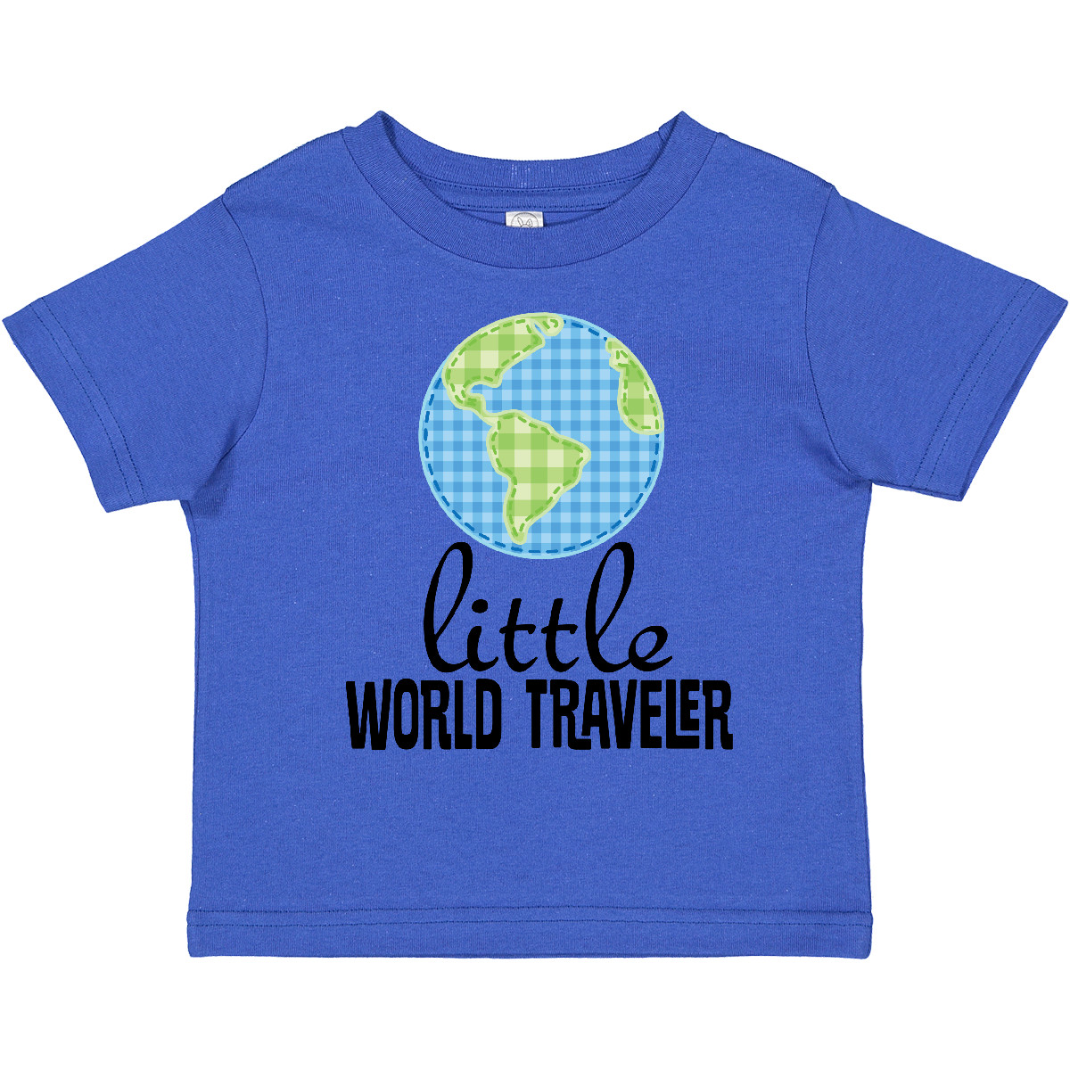 Inktastic Little World Traveler Toddler T-Shirt Travel Traveling Trip Summer Kid - Picture 10 of 13