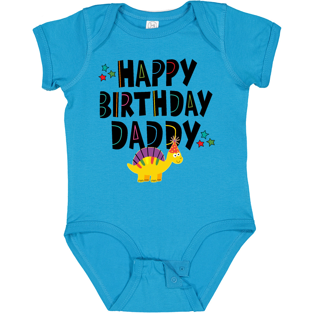 Inktastic Happy Birthday Daddy Party Outfit Baby Bodysuit Dad Son Daughter Photo - Picture 11 of 12