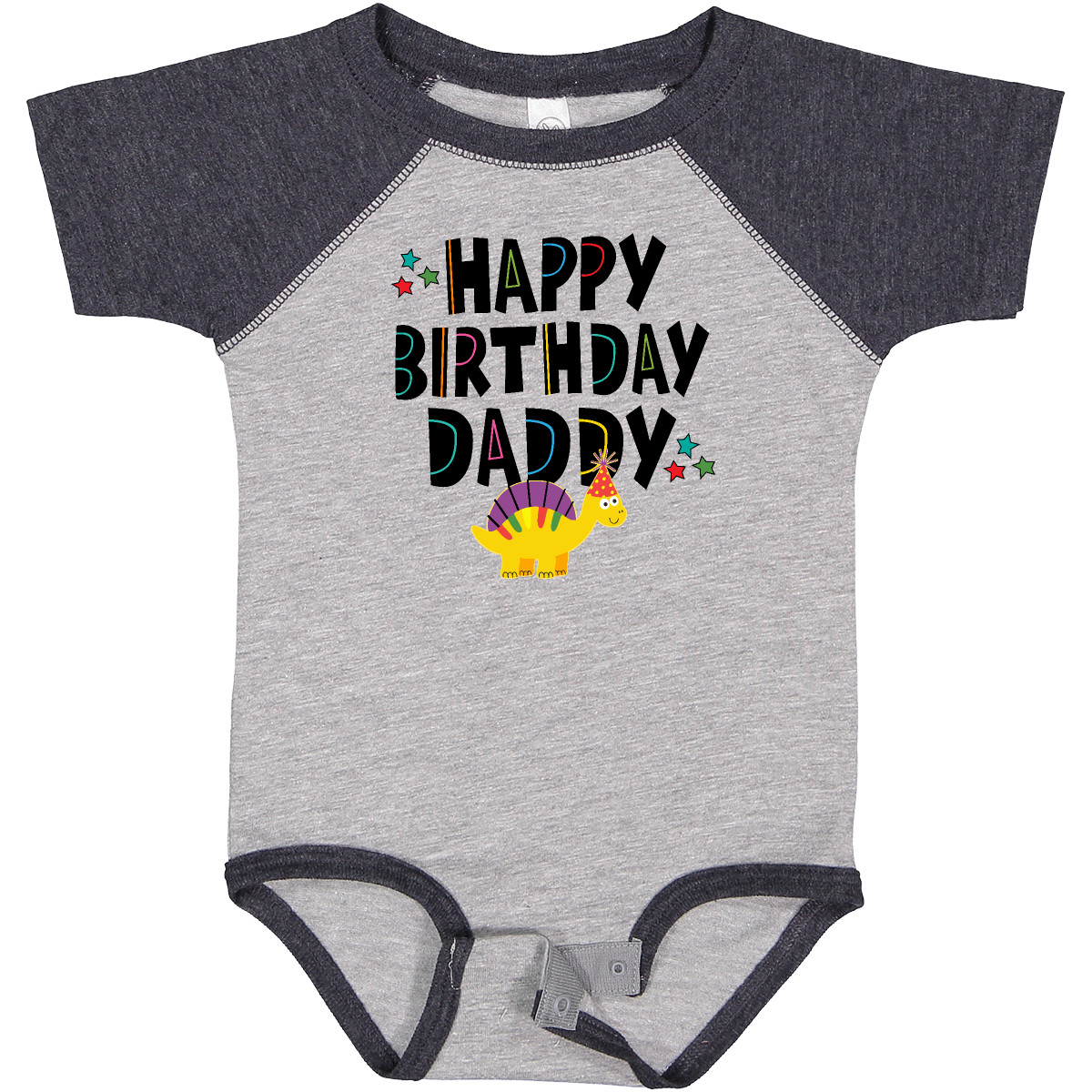 Inktastic Happy Birthday Daddy Party Outfit Baby Bodysuit Dad Son Daughter Photo - Picture 3 of 12