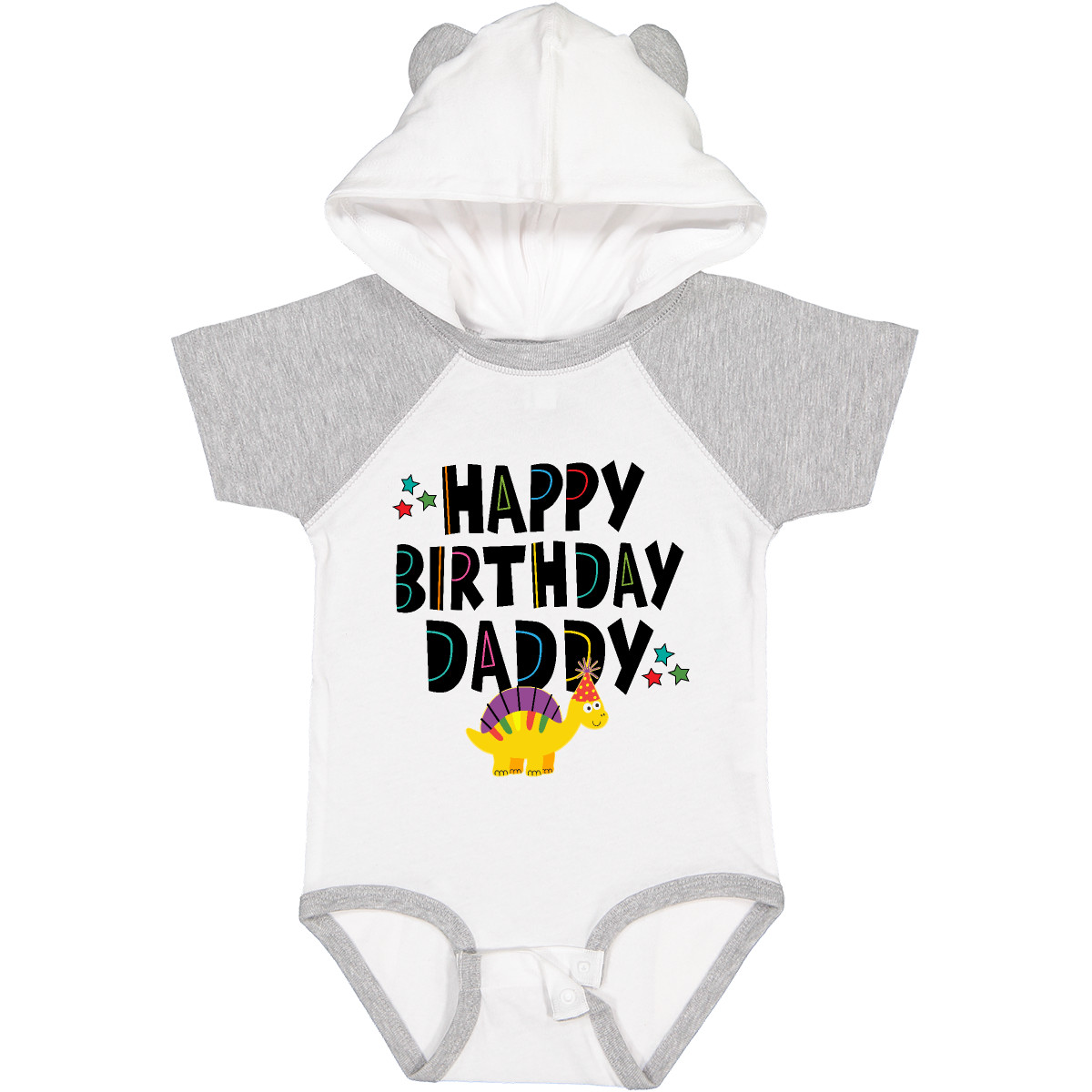 Inktastic Happy Birthday Daddy Party Outfit Baby Bodysuit Dad Son Daughter Photo - Picture 12 of 12