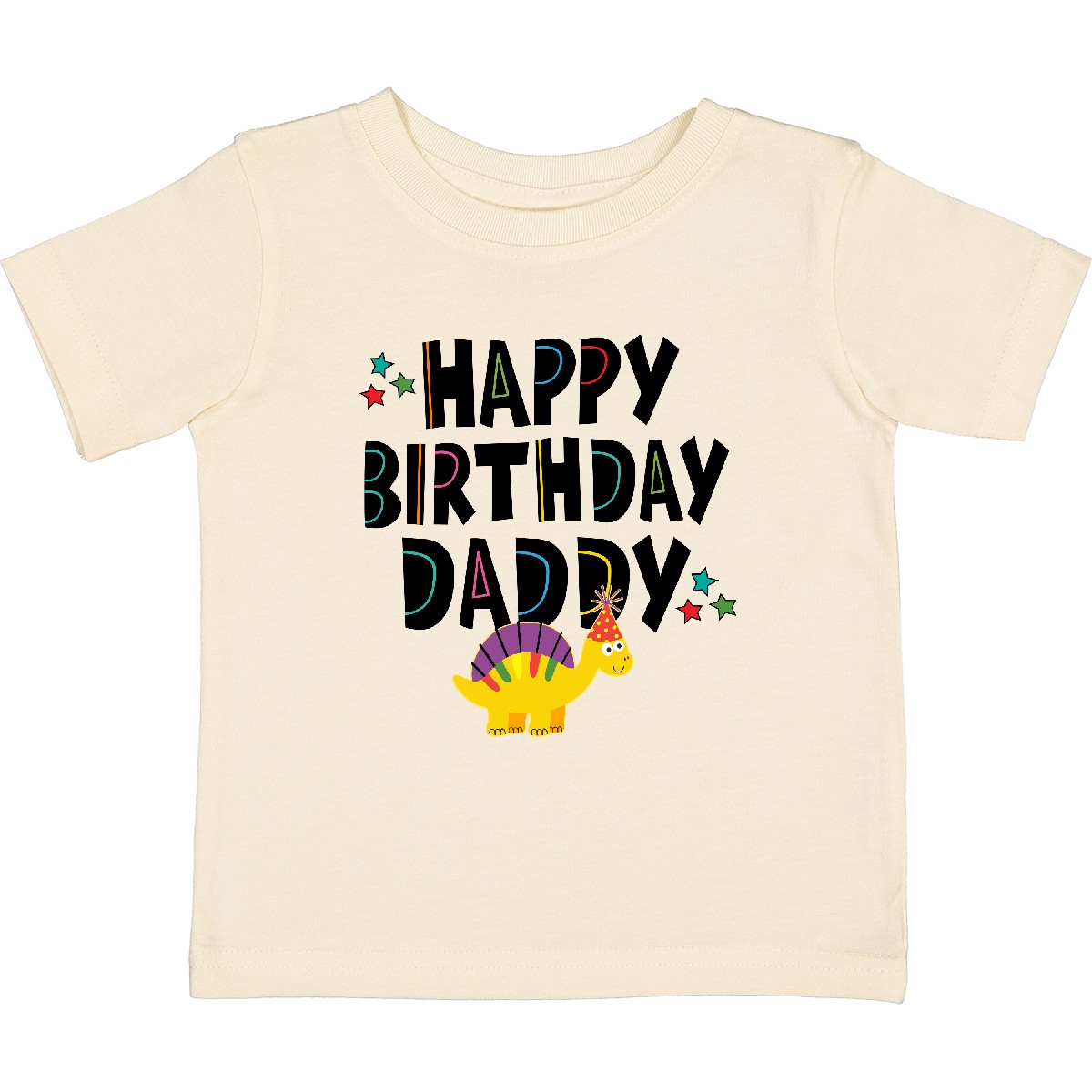 happy birthday daddy t shirt for baby