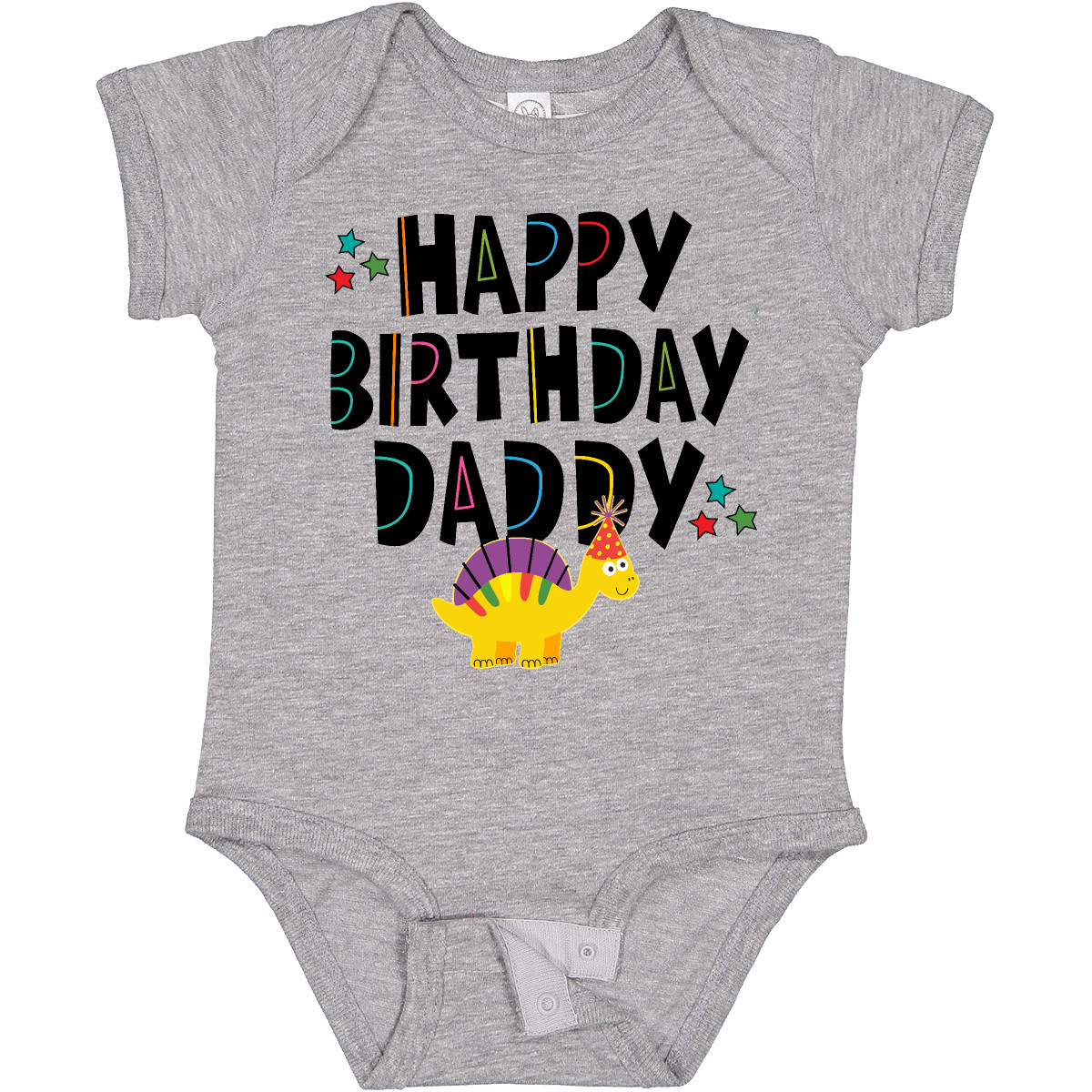 Inktastic Happy Birthday Daddy Party Outfit Baby Bodysuit Dad Son Daughter Photo - Picture 4 of 12