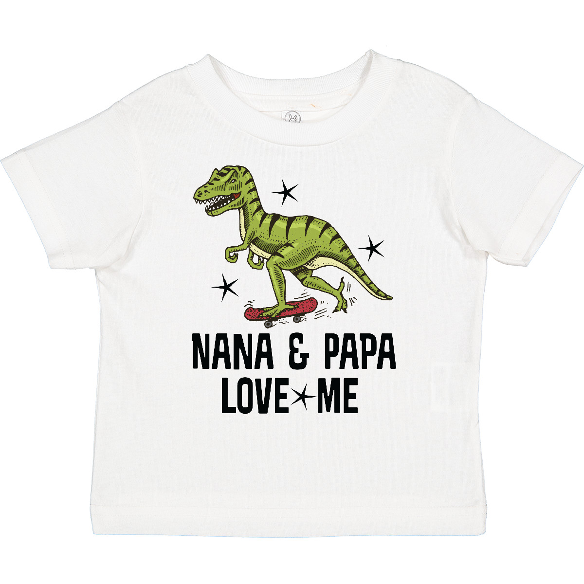 Camiseta Inktastic Nana And Papa Love Me Dinosaurio Nieto Niño De Dino Kid - Imagen 11 de 12