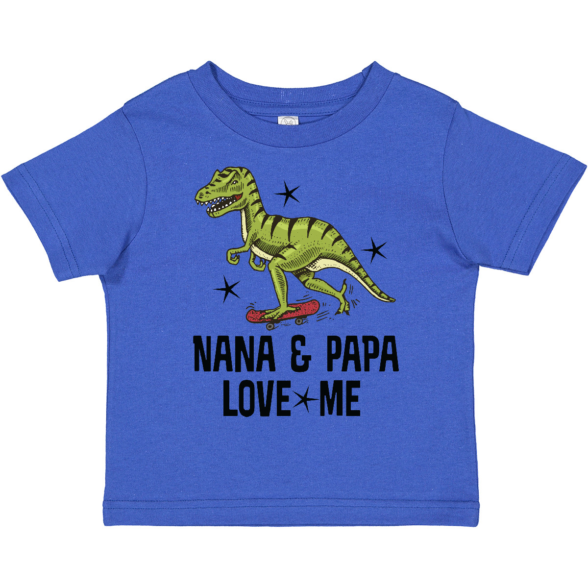Camiseta Inktastic Nana And Papa Love Me Dinosaurio Nieto Niño De Dino Kid - Imagen 8 de 12
