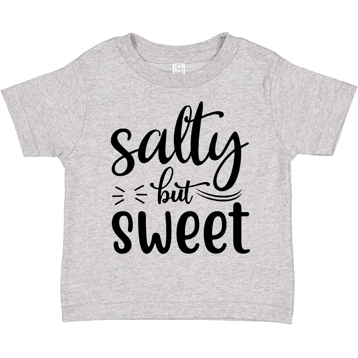 Inktastic Salty But Sweet Toddler T-Shirt Feminism Girls Humor Feminist Womens - Picture 4 of 11