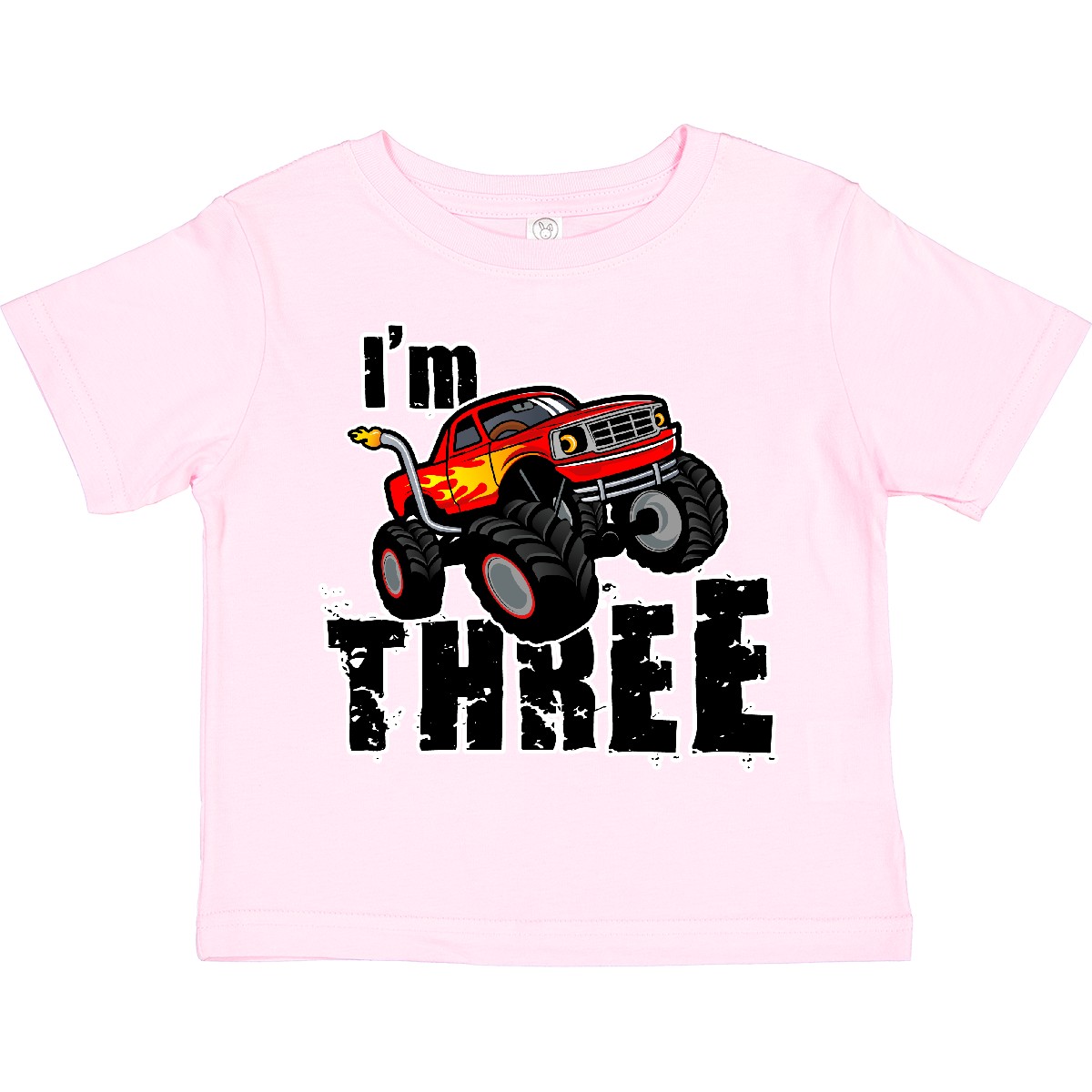 Inktastic Monster Truck 3rd Birthday Toddler T-Shirt Three 3 Child Preschooler - Picture 8 of 12