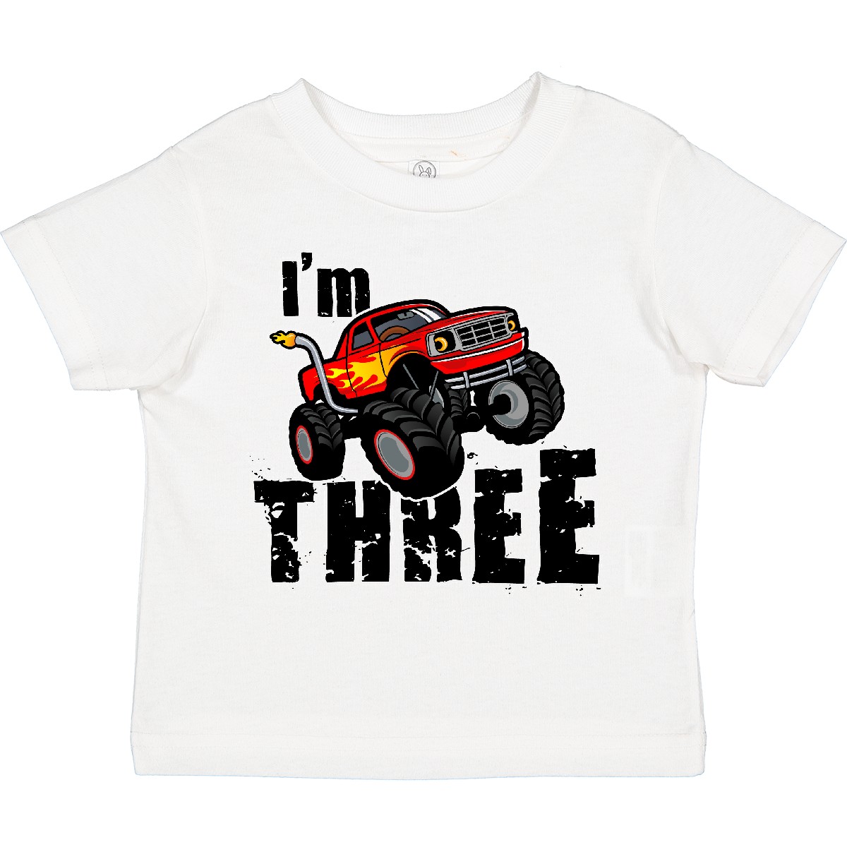 Inktastic Monster Truck 3rd Birthday Toddler T-Shirt Three 3 Child Preschooler - Picture 12 of 12