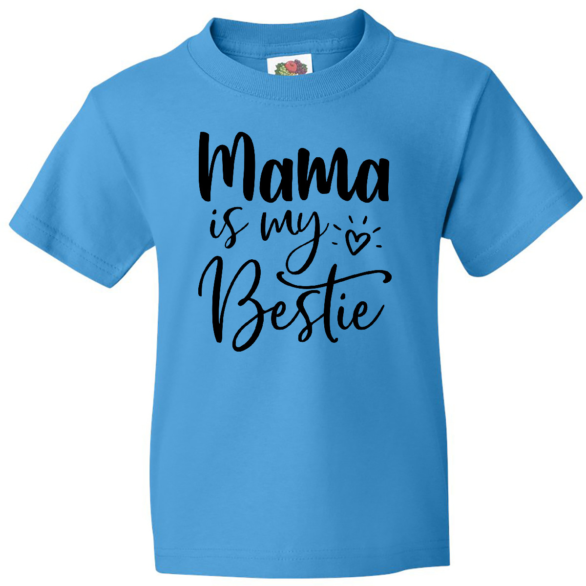 Inktastic Mama Is My Bestie Youth T-Shirt Mothers Day For Kids Love Best Friend - Picture 5 of 8