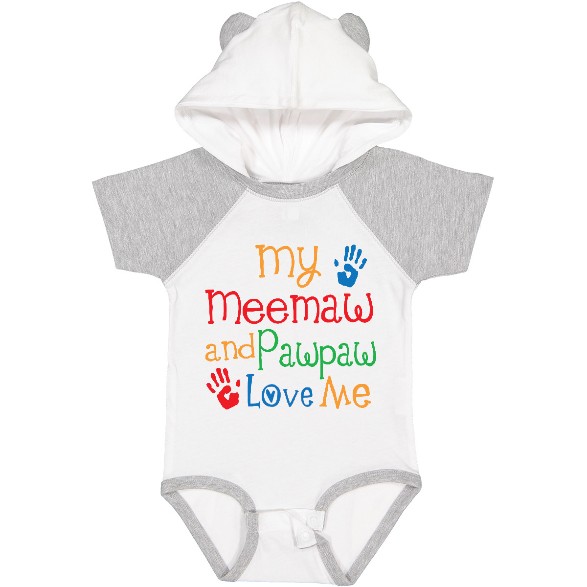 Inktastic My Meemaw And Pawpaw Love Me Baby Bodysuit From Childs