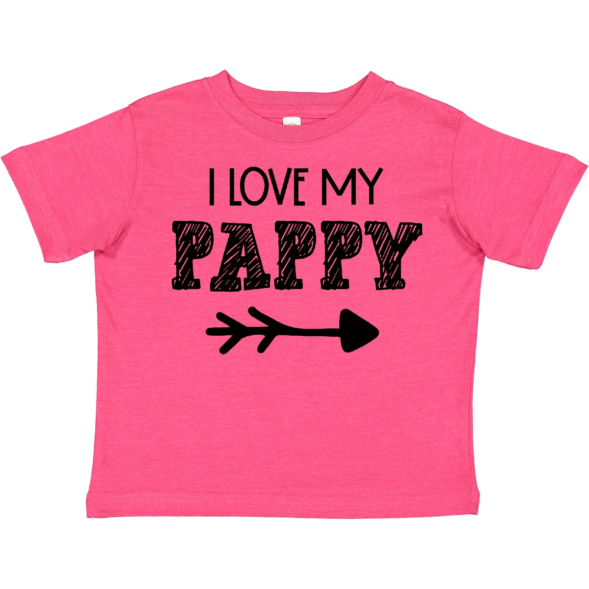 Inktastic I Love My Pappy With Arrow Toddler T-Shirt Fathers Day Kids Grandpa - Picture 8 of 10