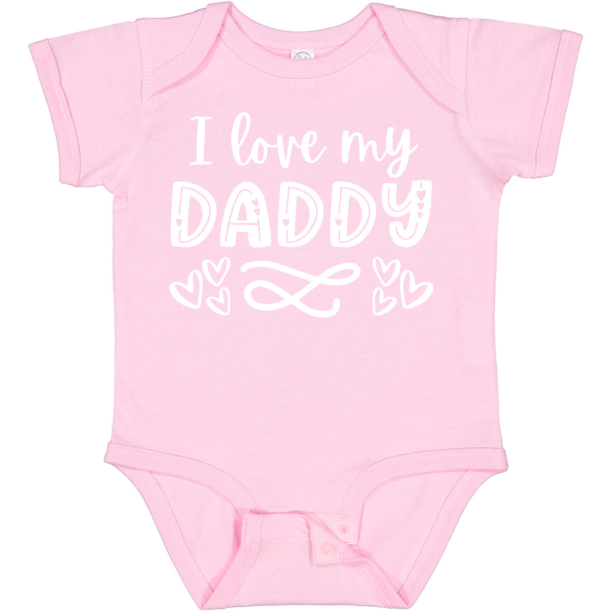 Inktastic I Love My Daddy With Hearts Baby Bodysuit Fathers Day Kids Father Jc - Picture 11 of 12