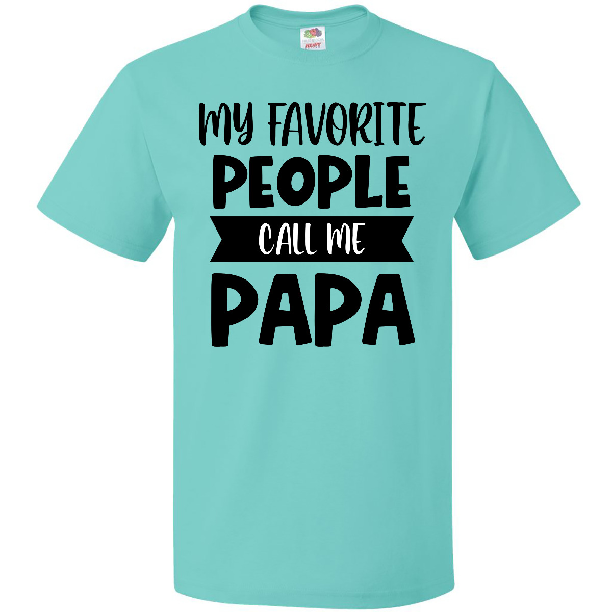 Inktastic Vatertag Meine Lieblingsmenschen nennen mich Papa T-Shirt Papa Vater Happy - Bild 7 von 9