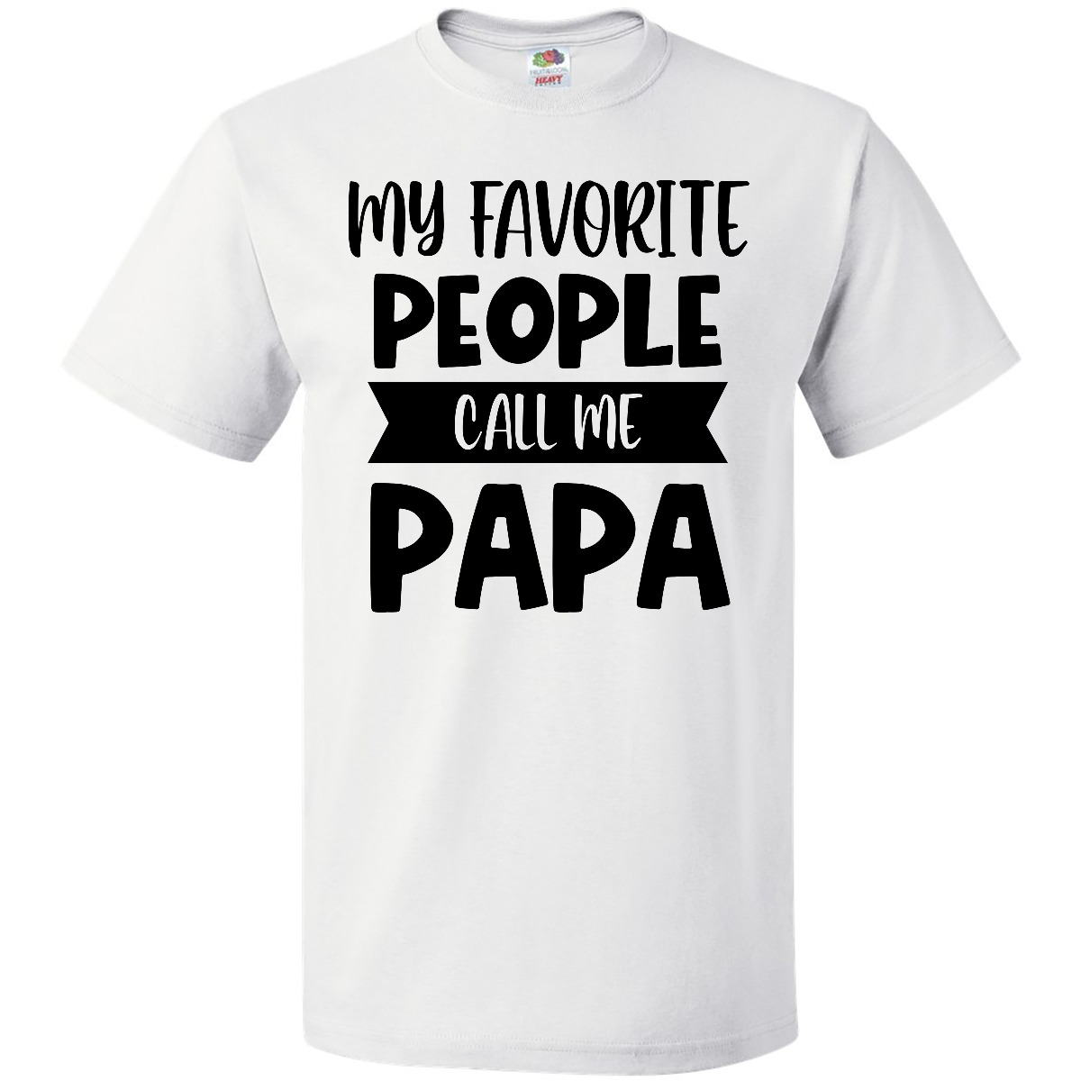 Inktastic Vatertag Meine Lieblingsmenschen nennen mich Papa T-Shirt Papa Vater Happy - Bild 9 von 9