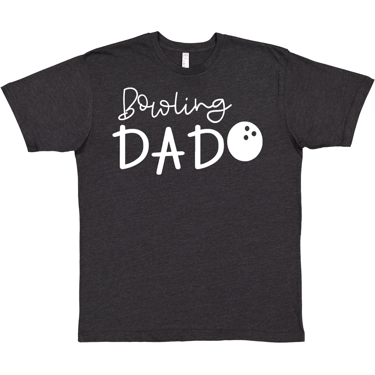 Inktastic Bowling Dad Design With Bowling Ball T-Shirt Father Daddy Fathers Team