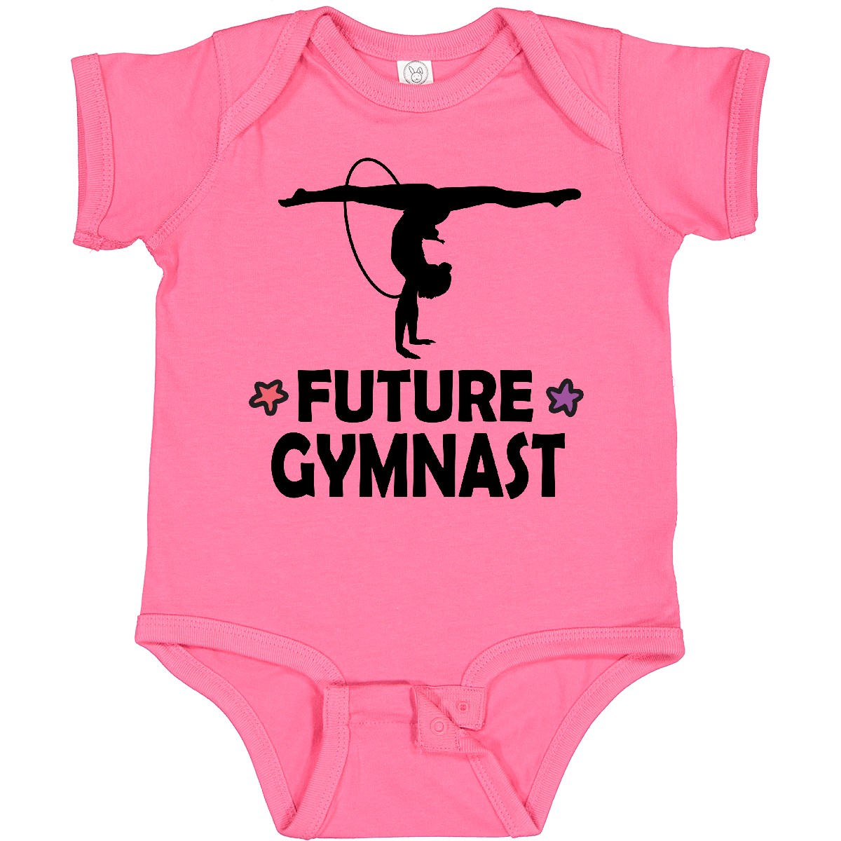 Inktastic Future Gymnast Cute Girls Baby Bodysuit Rhythmic Sport