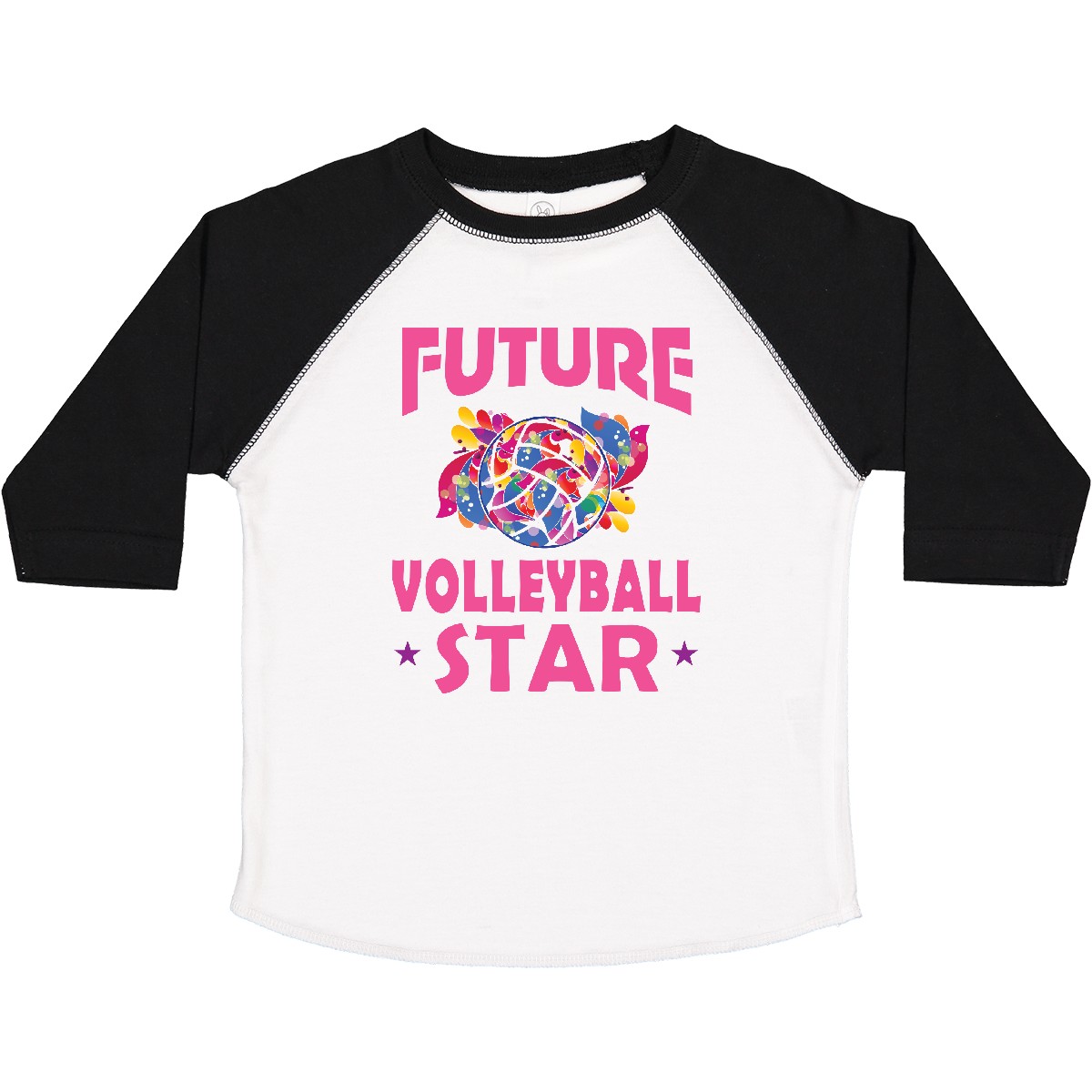 Inktastic Future Volleyball Star Toddler T-Shirt Player Childs Cute Clothes Kid - Picture 7 of 7