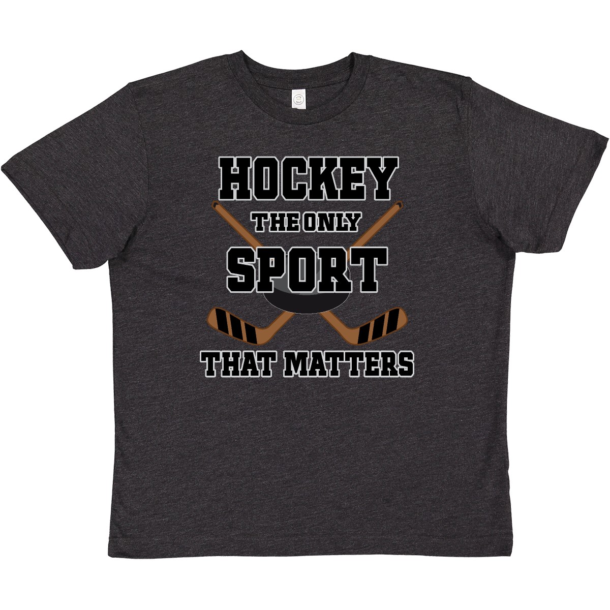 Inktastic Hockey Funny Sport That Matters Youth T-Shirt Ice Sports Future Tee - Picture 8 of 11