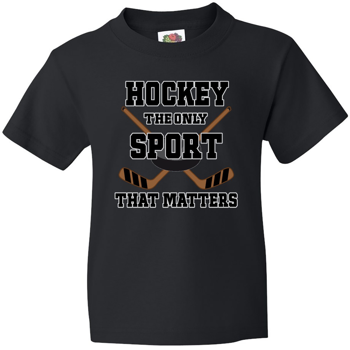 Inktastic Hockey Funny Sport That Matters Youth T-Shirt Ice Sports Future Tee - Picture 3 of 11