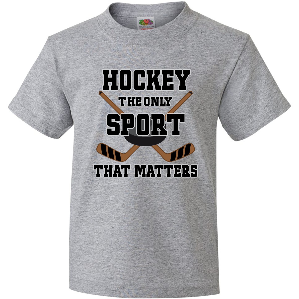 Inktastic Hockey Funny Sport That Matters Youth T-Shirt Ice Sports Future Tee - Picture 4 of 11