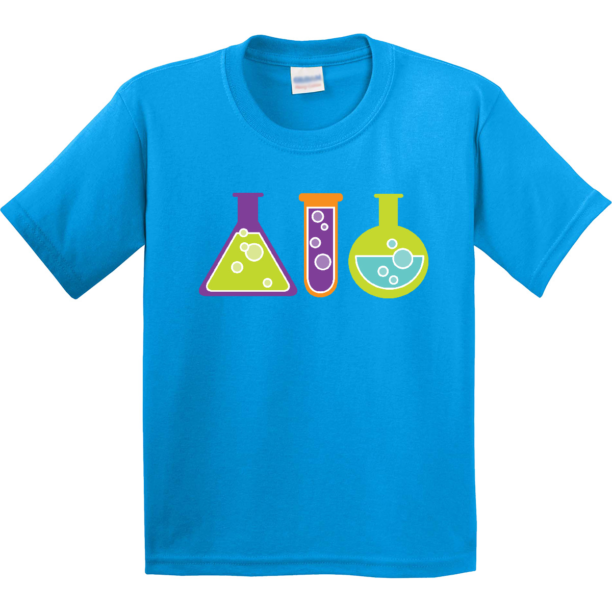 Inktastic Scientist Kids Chemistry Beakers Youth T-Shirt Science Teacher Future - Picture 4 of 8