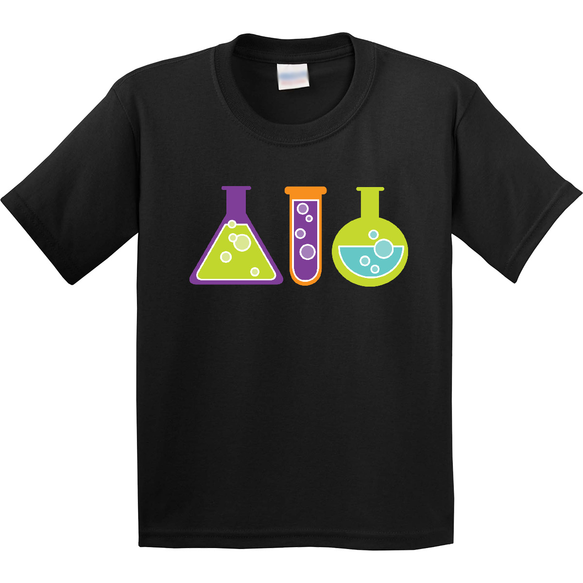 Inktastic Scientist Kids Chemistry Beakers Youth T-Shirt Science Teacher Future - Picture 2 of 8