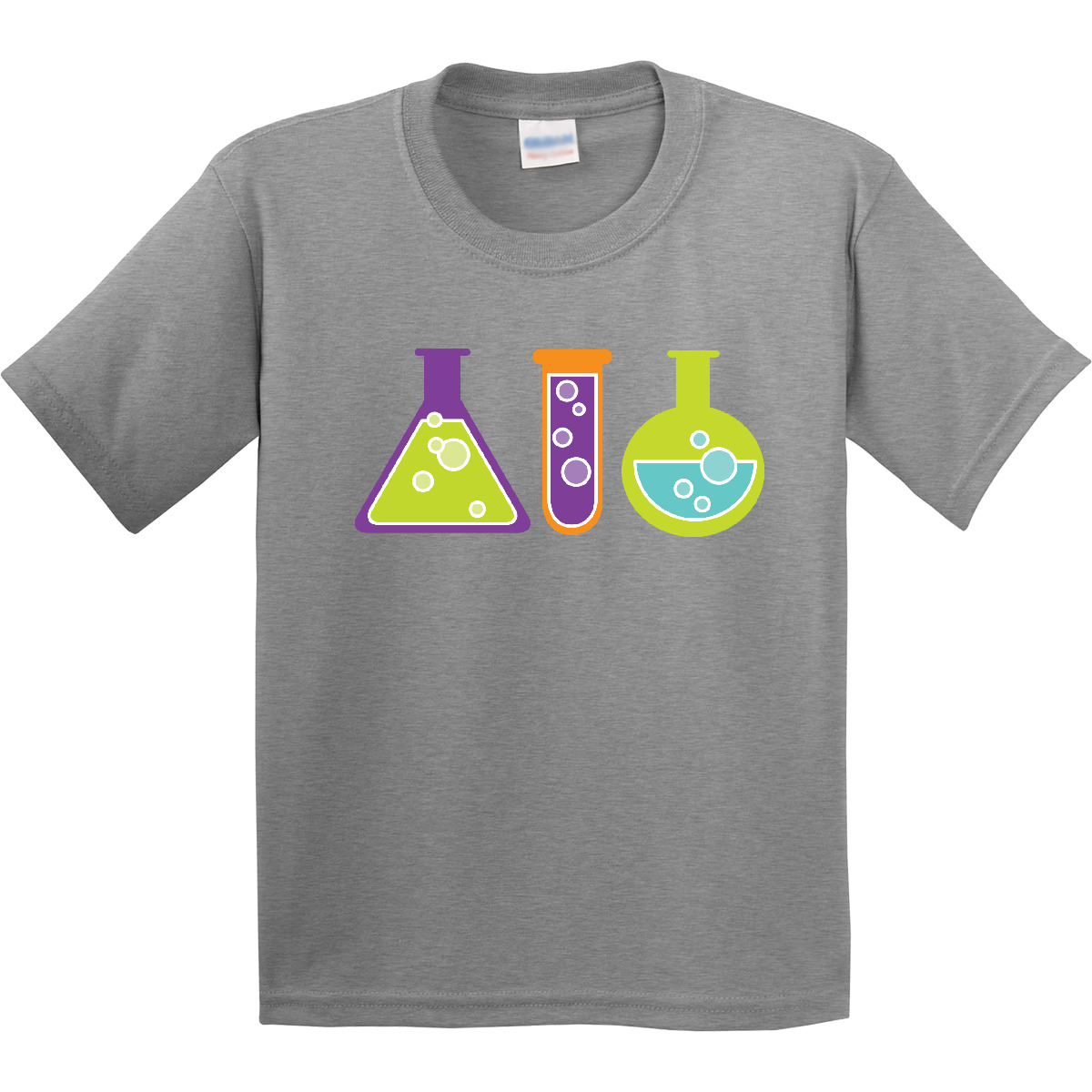 Inktastic Scientist Kids Chemistry Beakers Youth T-Shirt Science Teacher Future - Picture 3 of 8