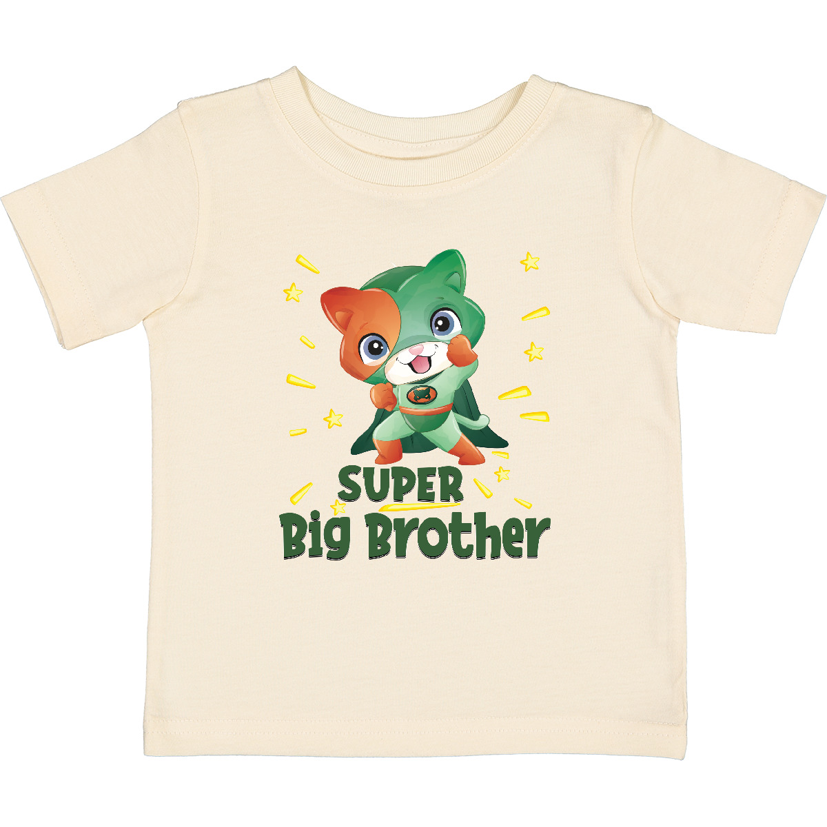 Inktastic Big Brother Superhero Baby T-Shirt Hero Heroes Siblings Cute Adorable - Picture 3 of 5