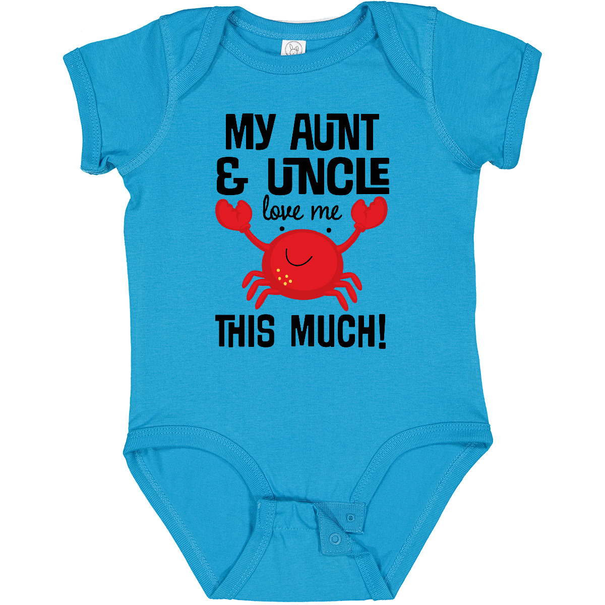 Inktastic My Aunt And Uncle Love Me Nephew Baby Bodysuit From Childs Boy Girl - Picture 11 of 13