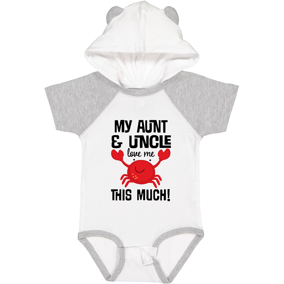 Inktastic My Aunt And Uncle Love Me Nephew Baby Bodysuit From Childs Boy Girl - Picture 13 of 13