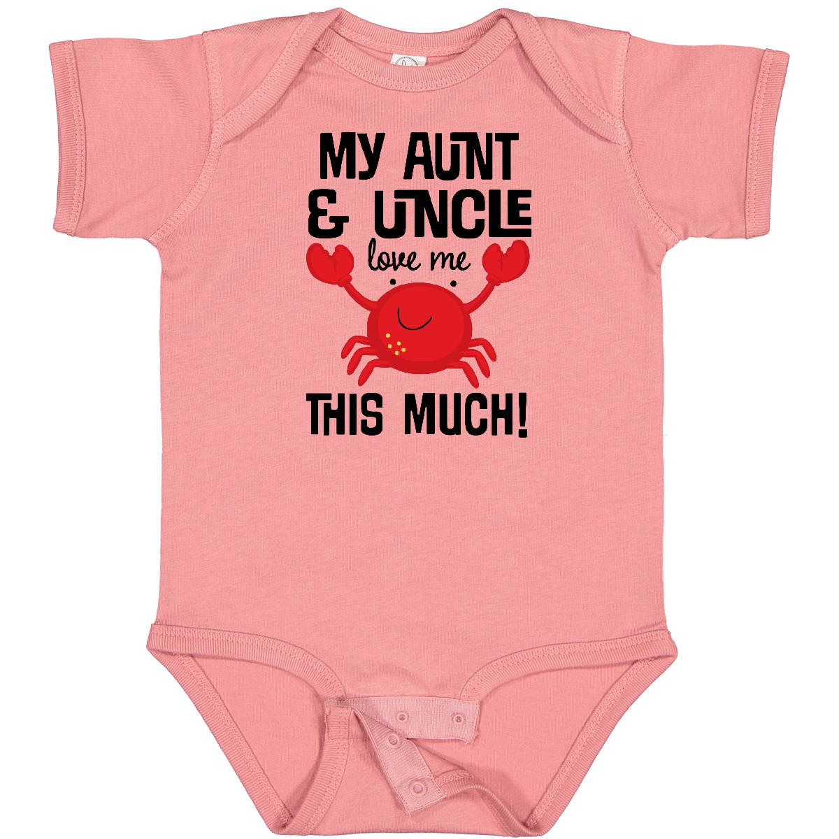 Inktastic My Aunt And Uncle Love Me Nephew Baby Bodysuit From Childs Boy Girl - Picture 7 of 13