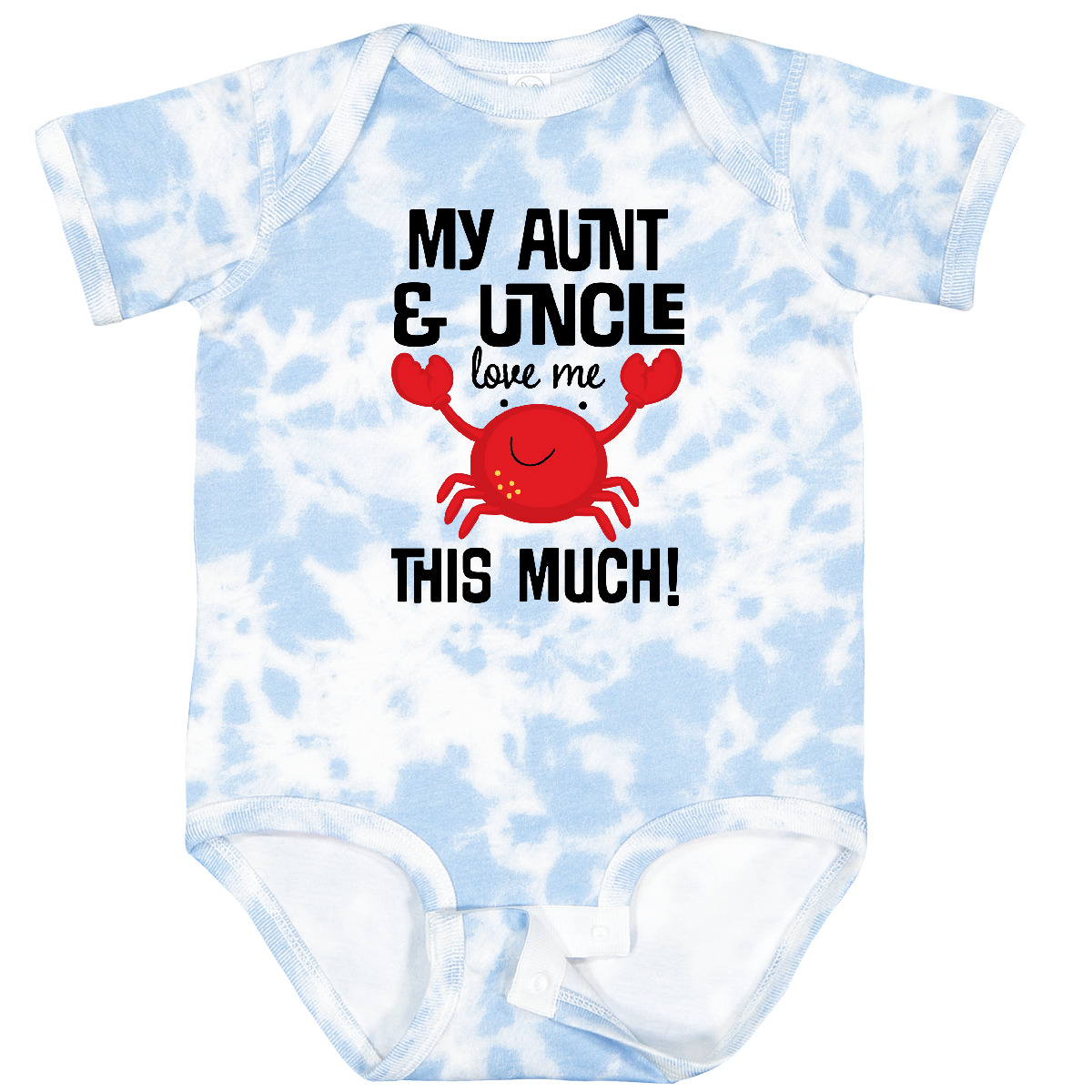 Inktastic My Aunt And Uncle Love Me Nephew Baby Bodysuit From Childs Boy Girl - Picture 10 of 13