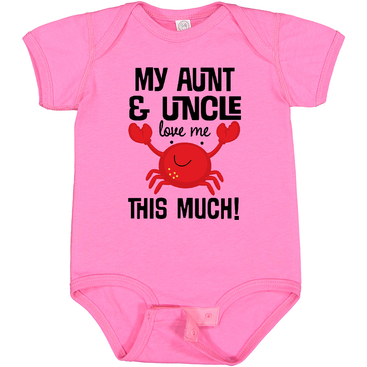 Inktastic My Aunt And Uncle Love Me Nephew Baby Bodysuit From Childs Boy Girl - Picture 9 of 13