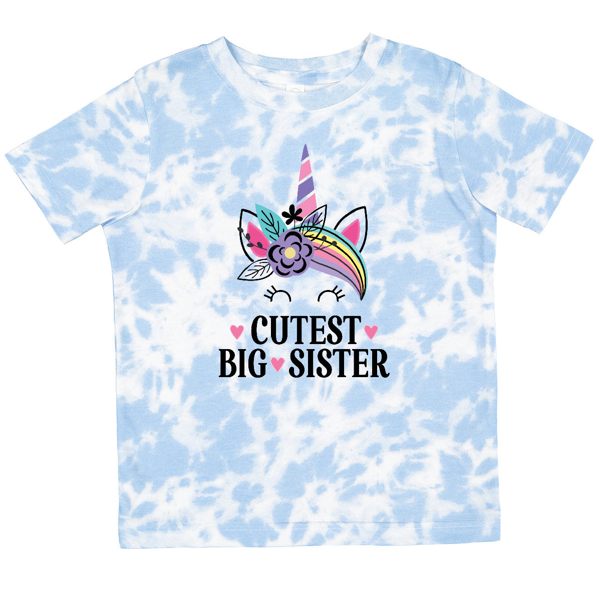 Inktastic Cutest Big Sister Unicorn Toddler T-Shirt Sis Girls Announcement Cute - Picture 5 of 7