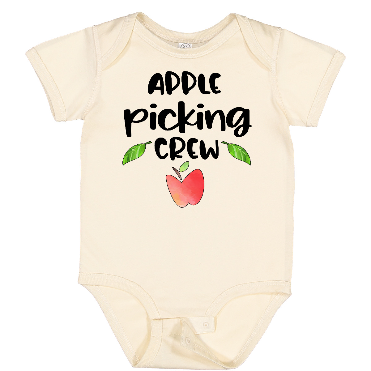 Inktastic Apple Picking Crew Baby Bodysuit Autumn Fall Fruit Squad Family Group