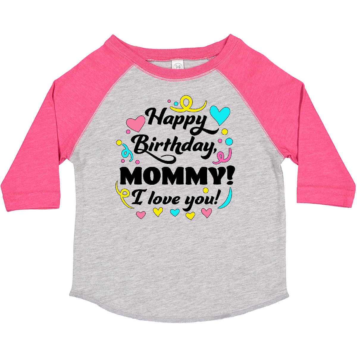 Inktastic Happy Birthday, Mommy! I Love You Toddler T-Shirt Mothers Day Mom Cute - Picture 3 of 8