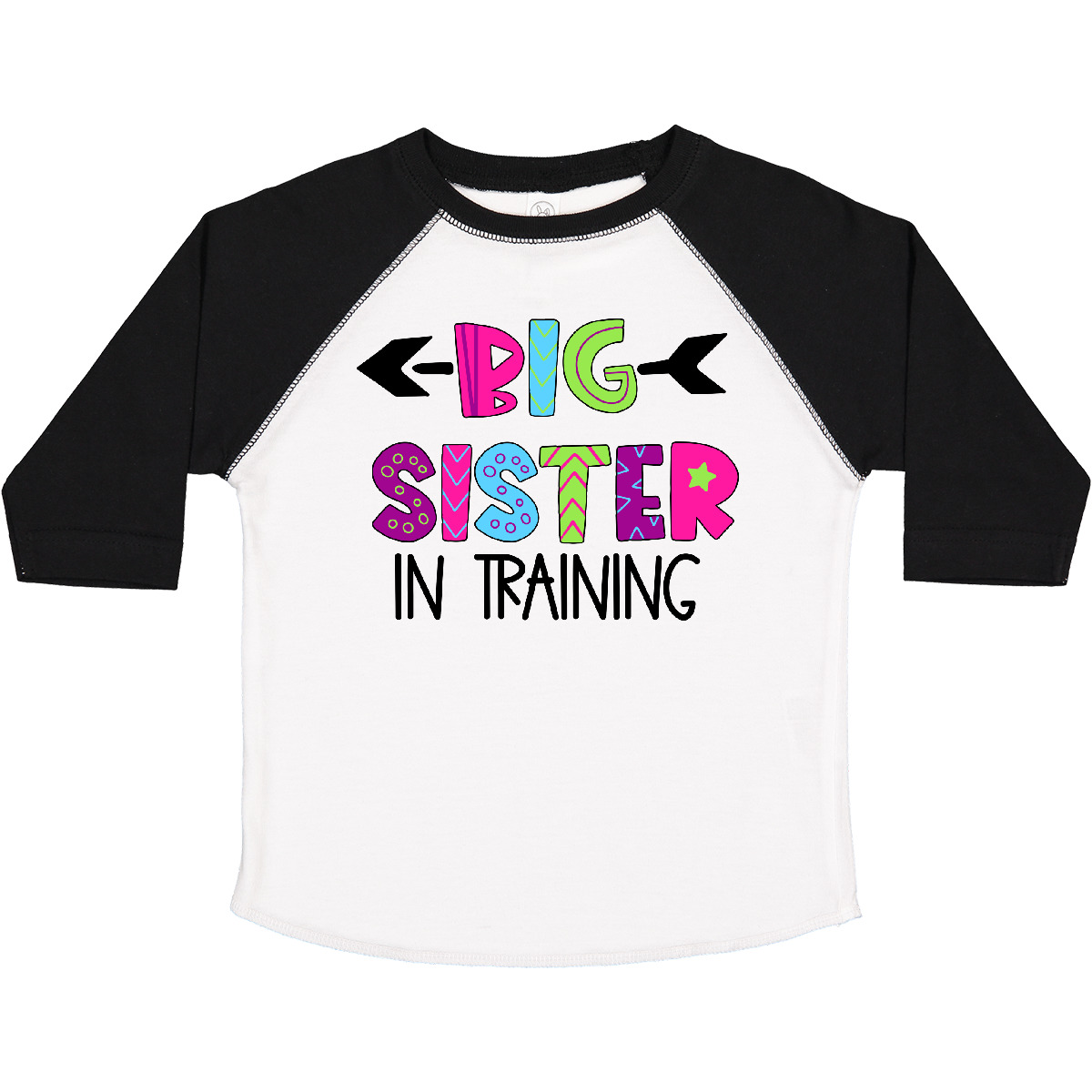 Inktastic Big Sister In Training Toddler T-Shirt Siblings Soon To Be Future Sis - Picture 14 of 14