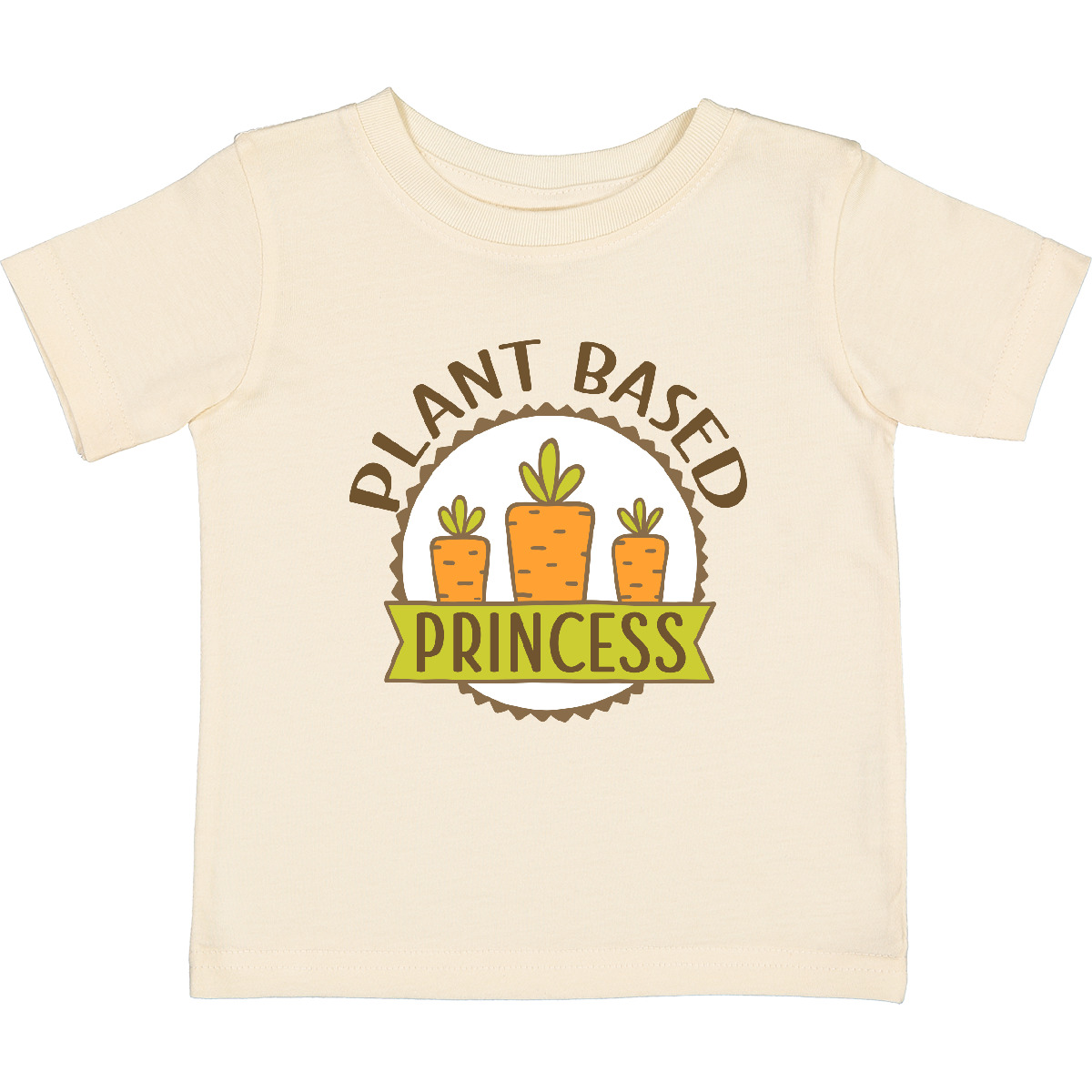 Inktastic Vegan Veggie Plant Based Princess Baby T-Shirt Veganism Food Healthy - Picture 5 of 8
