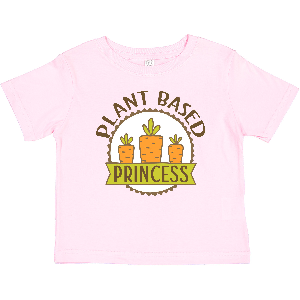 Inktastic Vegan Veggie Plant Based Princess Baby T-Shirt Veganism Food Healthy - Picture 6 of 8