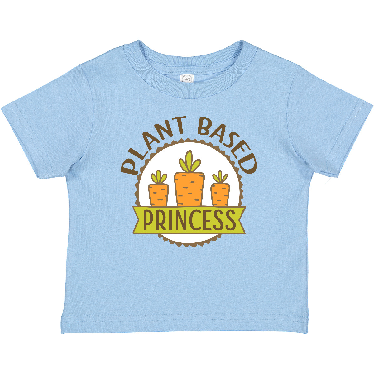 Inktastic Vegan Veggie Plant Based Princess Baby T-Shirt Veganism Food Healthy - Picture 2 of 8