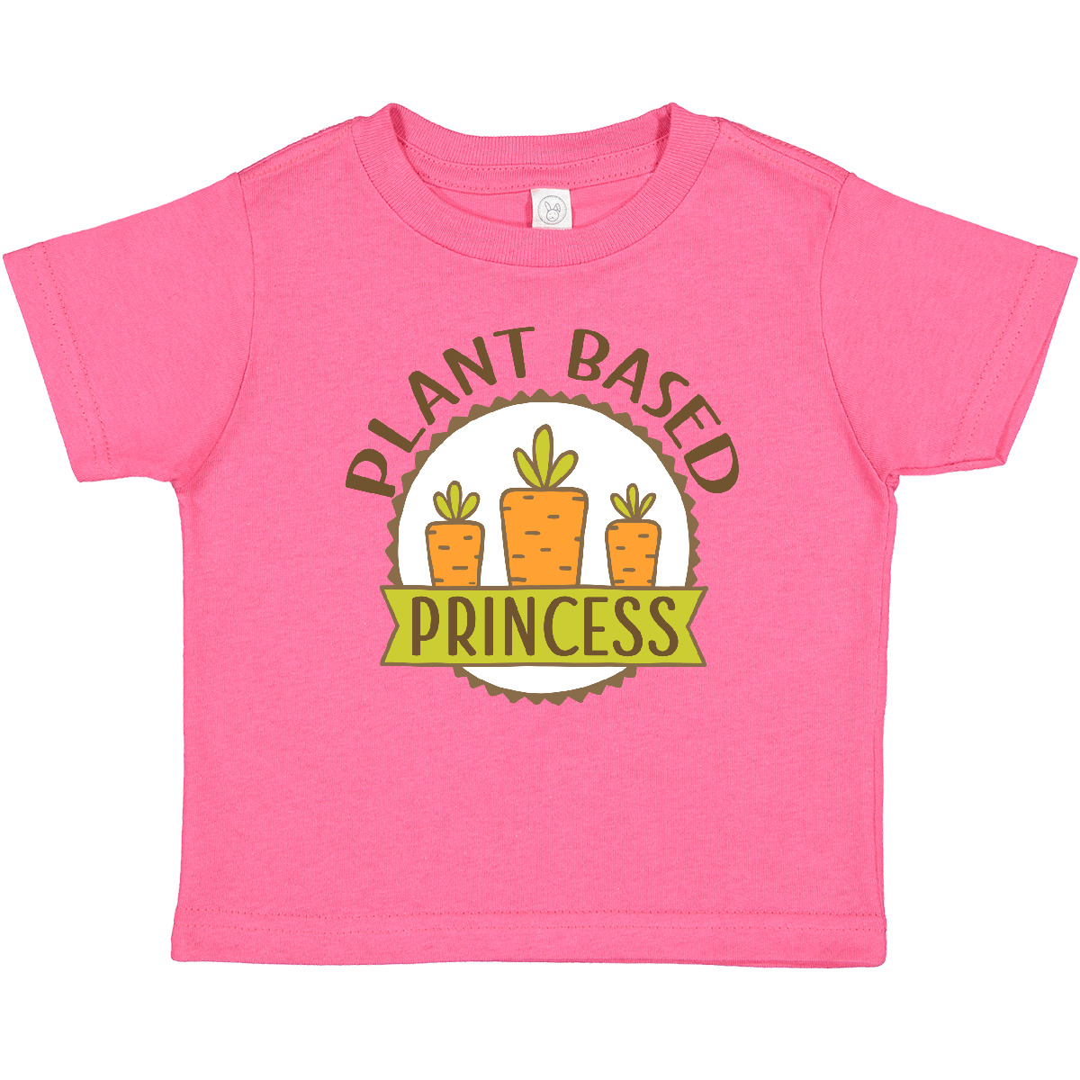 Inktastic Vegan Veggie Plant Based Princess Baby T-Shirt Veganism Food Healthy - Picture 3 of 8