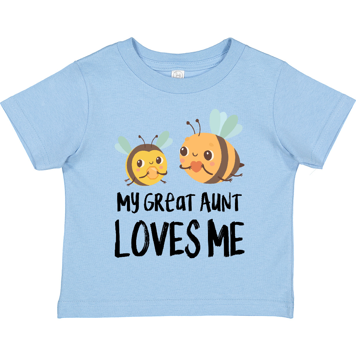 Inktastic Bees My Great Aunt Loves Me Toddler T-Shirt Nephew Niece Family Uncle - Picture 4 of 10