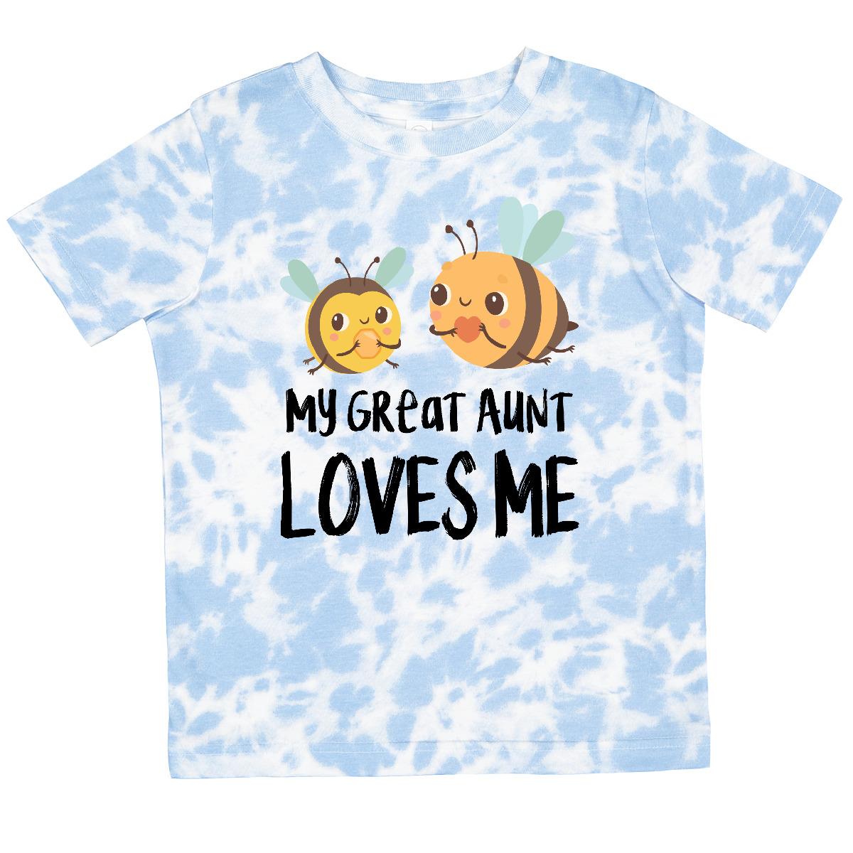 Inktastic Bees My Great Aunt Loves Me Toddler T-Shirt Nephew Niece Family Uncle - Picture 8 of 10