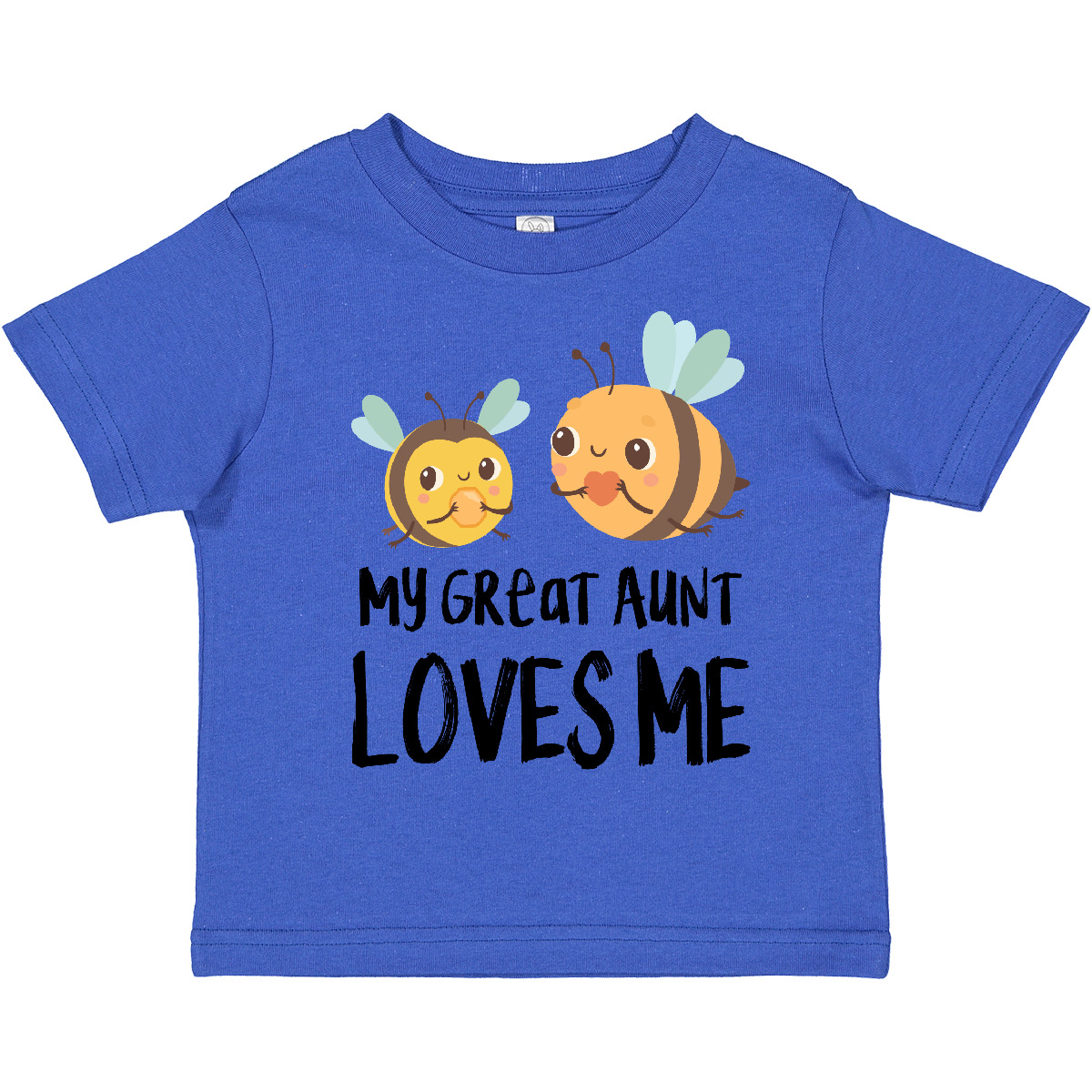 Inktastic Bees My Great Aunt Loves Me Toddler T-Shirt Nephew Niece Family Uncle - Picture 7 of 10