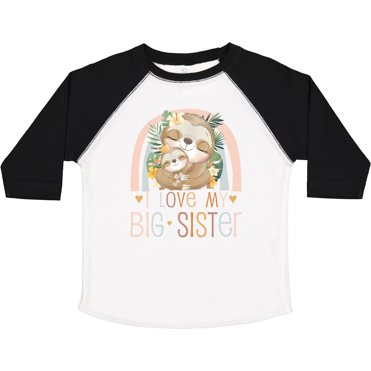 Inktastic Little Sister I Love My Big Sister Toddler T-Shirt Bestest Sisters Sis - Picture 7 of 7