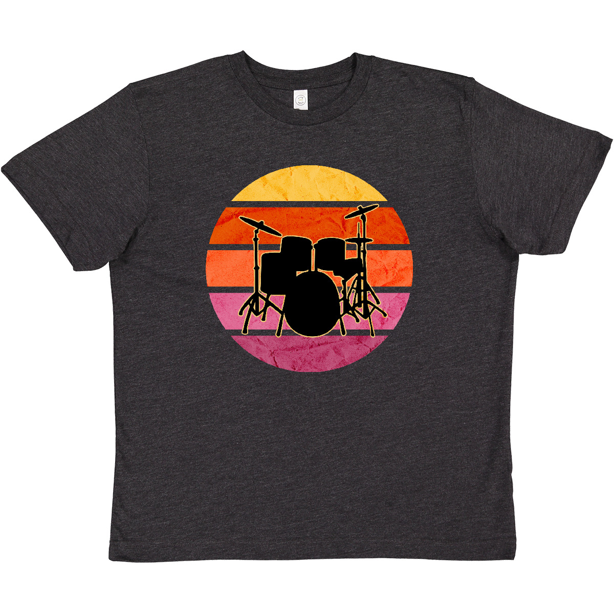 Inktastic Drummer Musician Retro Vintage Youth T-Shirt Drums Instrument Apparel - Picture 7 of 8