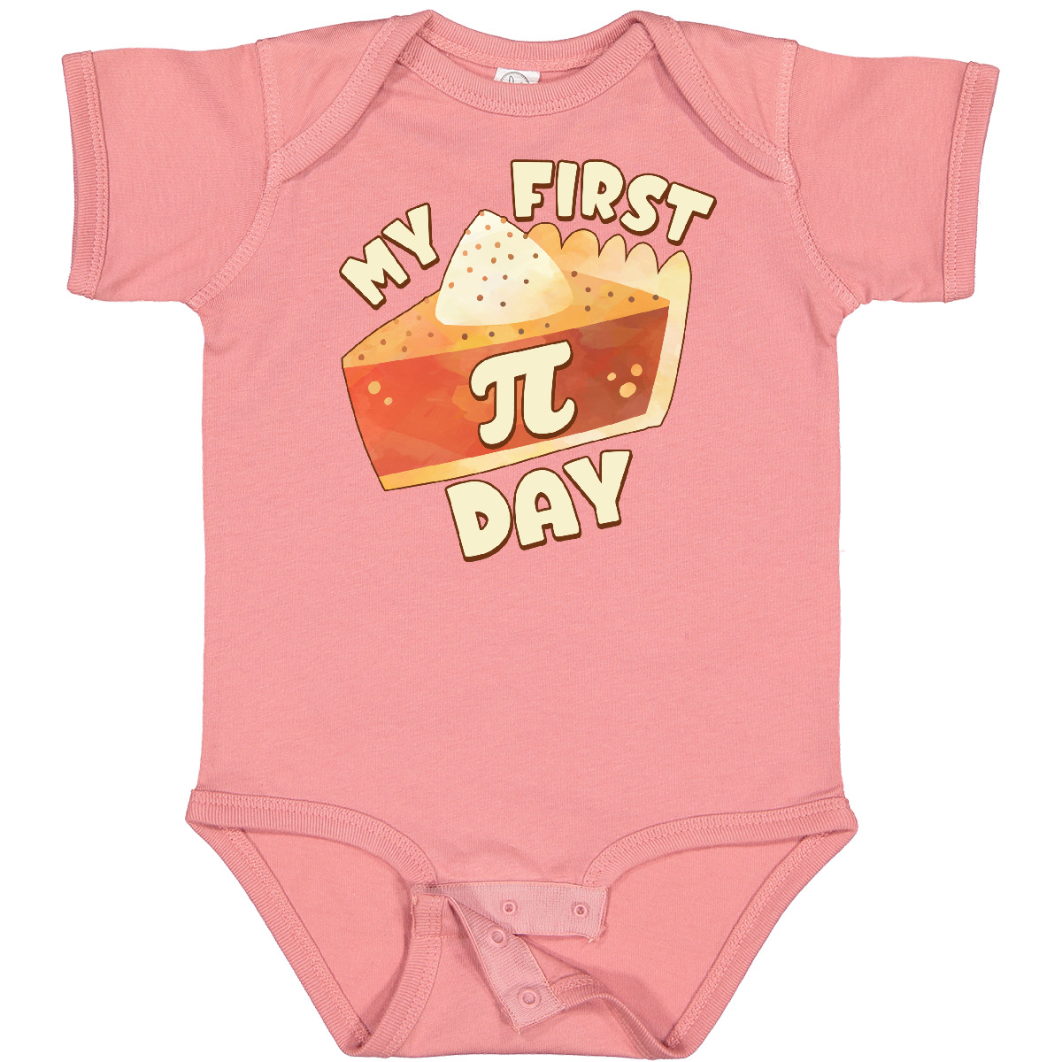 Inktastic My First Pi Day-Pumpkin Pie Baby Bodysuit Day 3 14